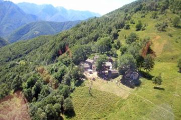 Località Rivetto - Vista panoramica da elicottero