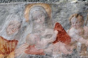 Dipinto interno Oratorio di San Marco - Località San Marco (Ft. Giulio Veggi)